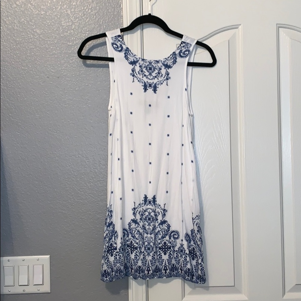 Flowy white summer dress!